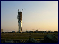 Turning Torso under construction 2004